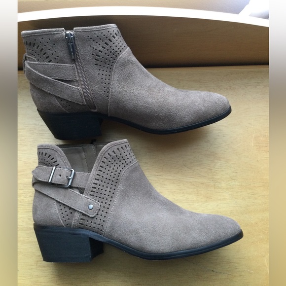 Vince Camuto Shoes - VINCE CAMUTO suede ankle booties